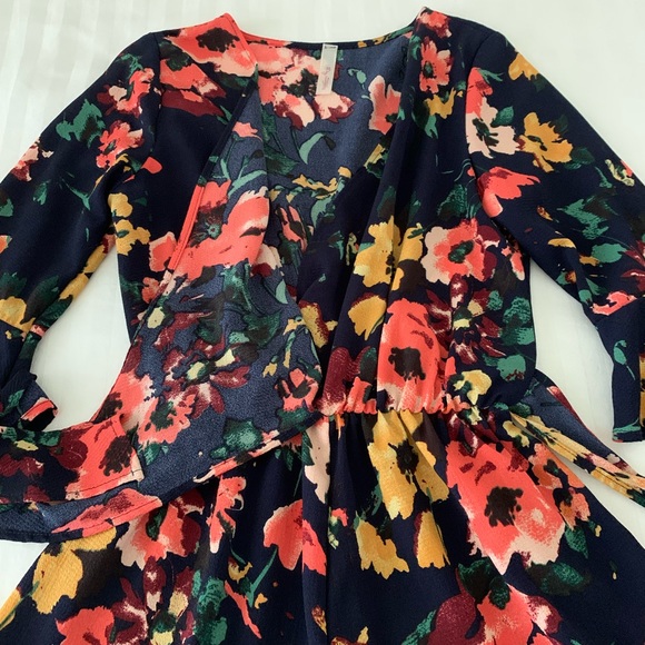 Navy My Story Romper - Picture 11 of 13